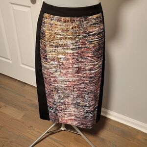 BCBGMaxAzria Multicolor Textured Women's Skirt